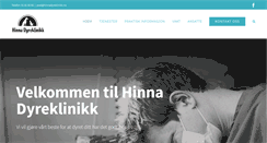 Desktop Screenshot of hinnadyreklinikk.no