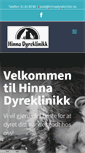 Mobile Screenshot of hinnadyreklinikk.no